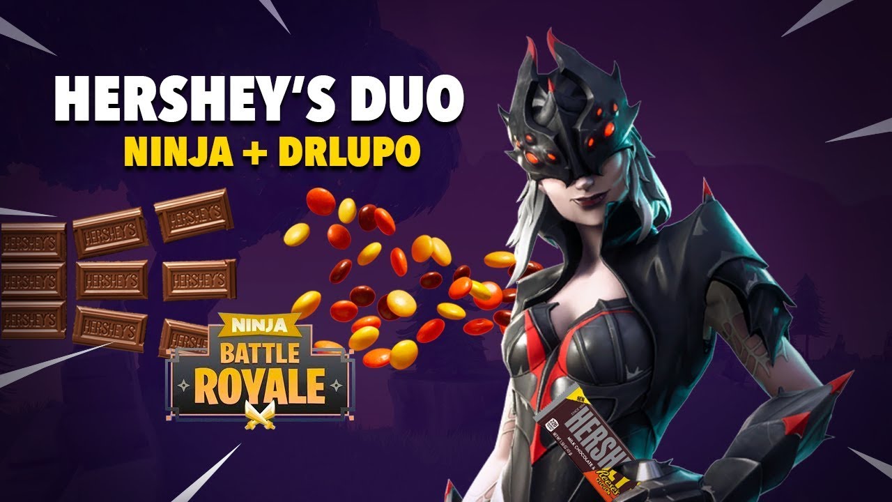 Ninja and DrLupo Hershey Stream Highlights backdrop