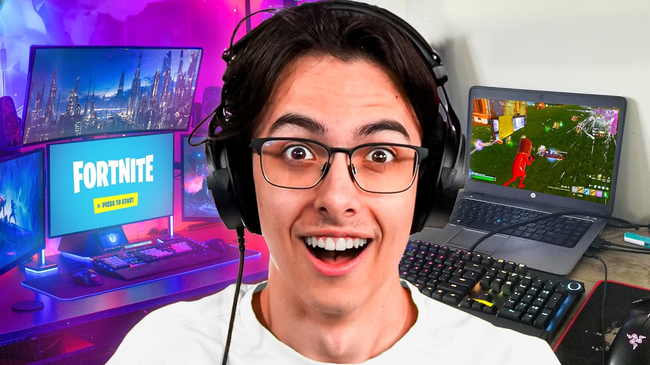 Reacting To My Viewer's INSANE Fortnite Gaming Setups!