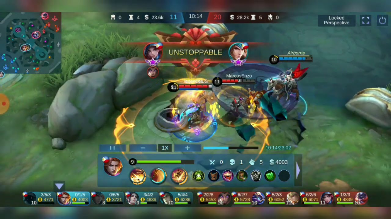 Tigreal HARD Gameplay EPIC COMBACK! No edit! /MLBB background