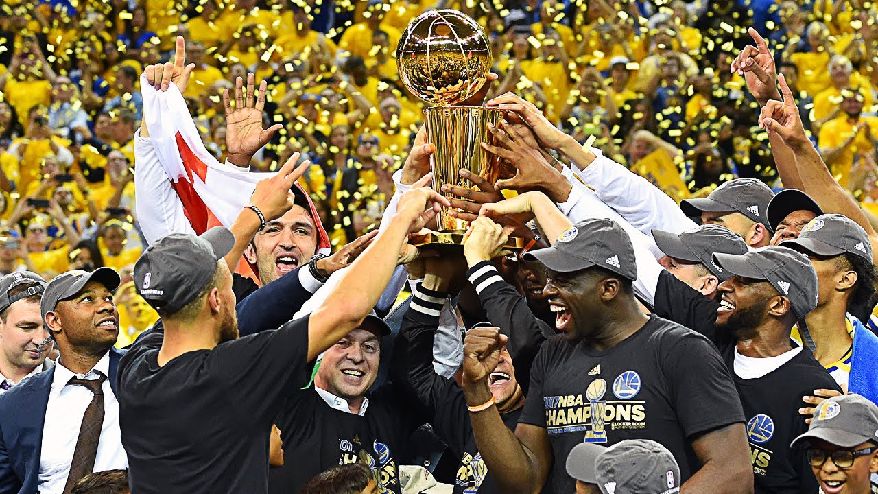 FULL 2017 NBA Championship Celebration From Golden State Warriors background
