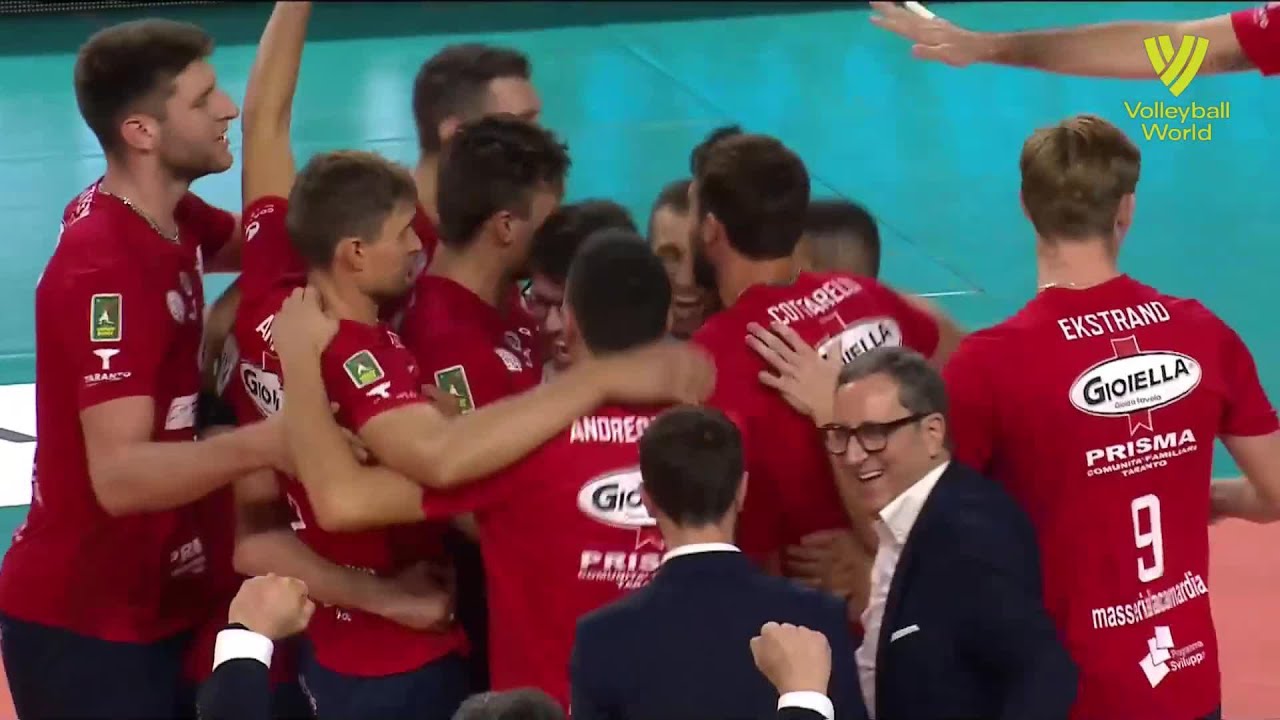 WithU Verona vs. Gioiella Prisma Taranto - FIVB - SuperLega - Match Highlights background