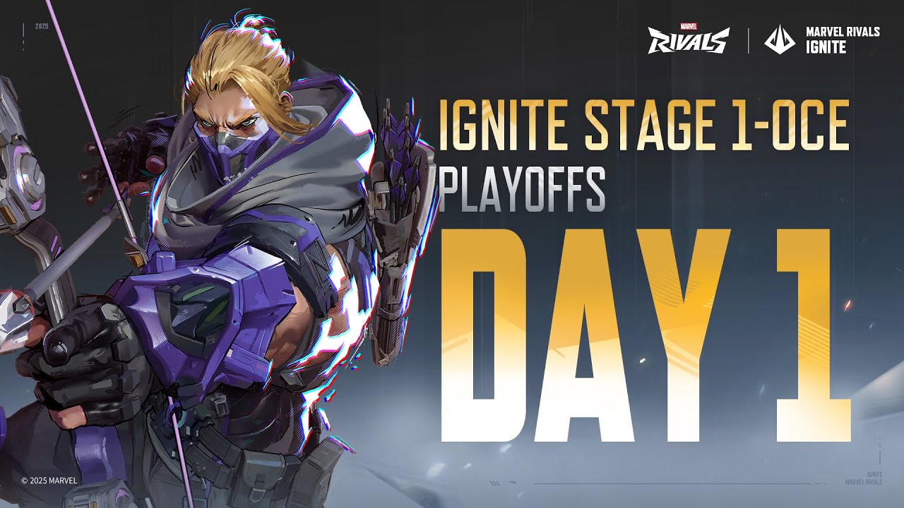Marvel Rivals Ignite - OCE Stage 1 -Playoffs Day 1 background