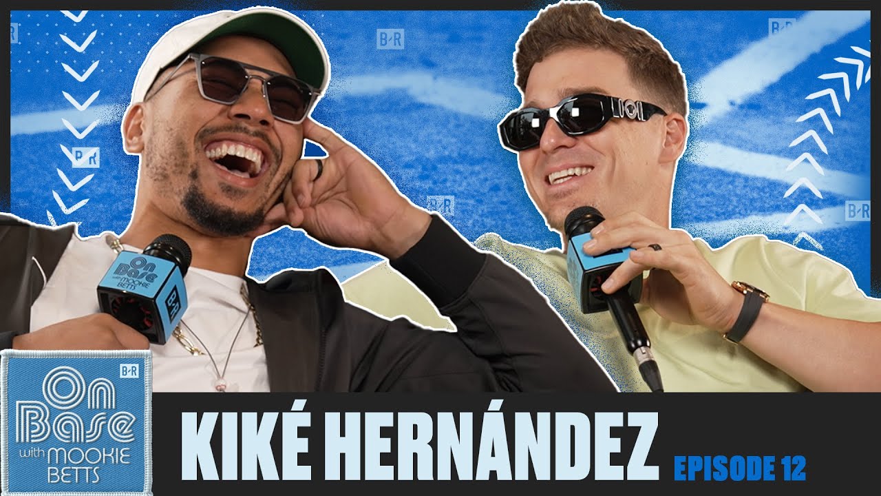 Kiké Hernández Talks Wild Poop Story, LeBron & More | On Base with Mookie Betts, Ep. 12 background