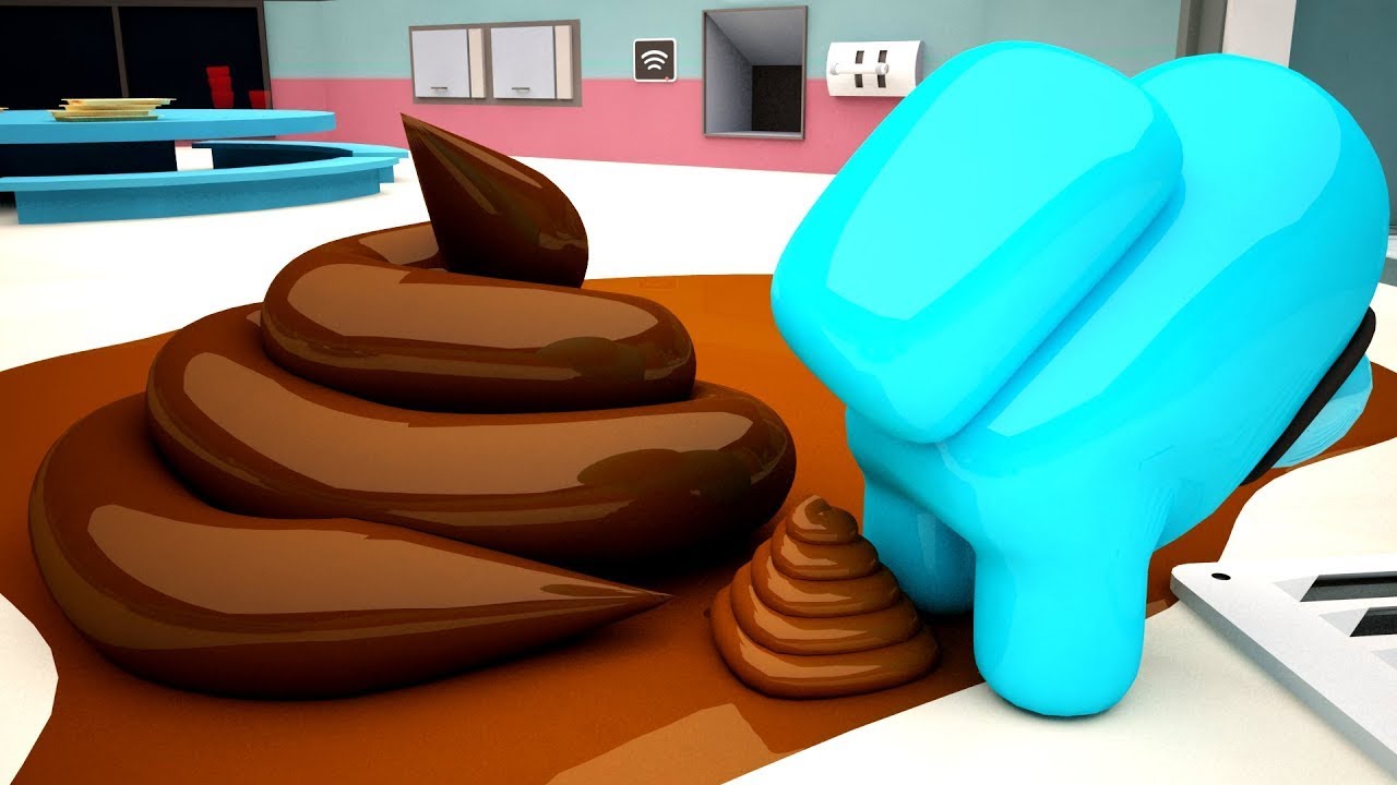 BEST MOMENTS ABOUT POOP # 181 | AMONG US - COOL 3D ANIMATION 2021 background