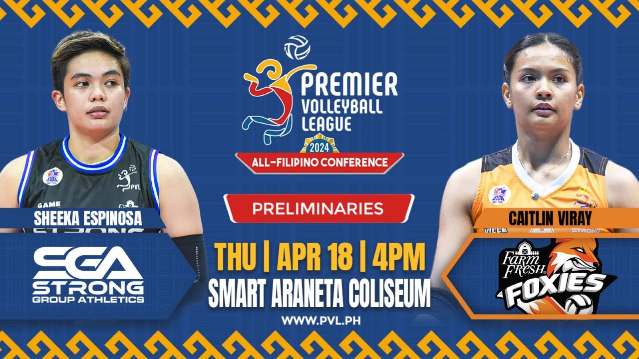 STRONG GROUP vs. FARM FRESH - Full Match | Preliminaries | 2024 PVL All-Filipino Conference background