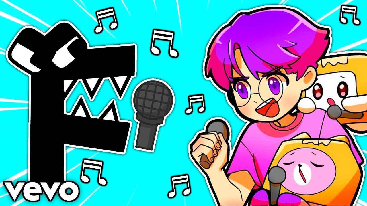 THE ALPHABET LORE SONG 🎵 (Official LankyBox Music Video)