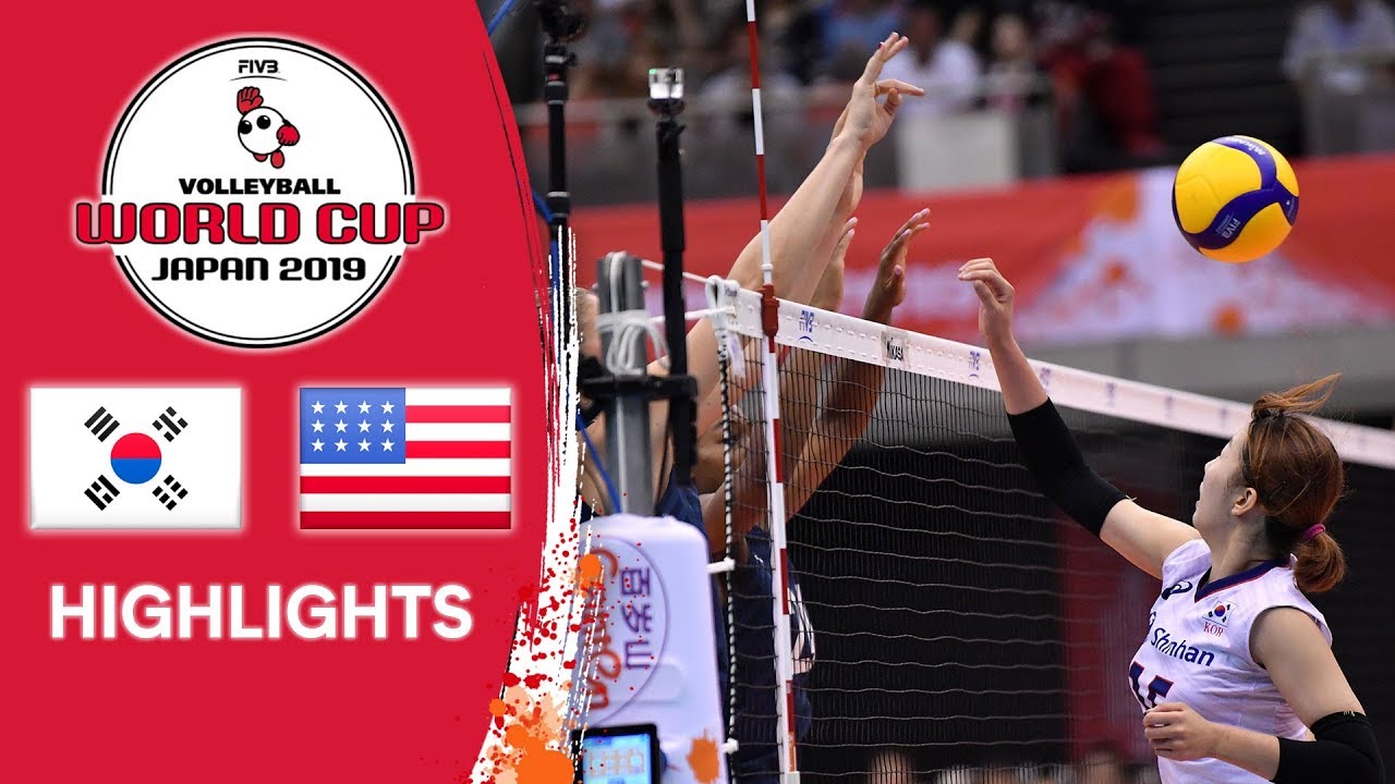 KOREA vs. USA - Highlights | Women's Volleyball World Cup 2019