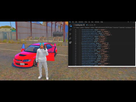 How to edit FiveM Car Handling! ** 2023 ** background