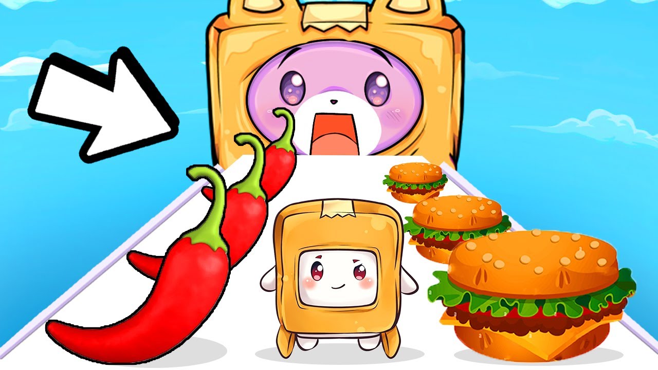 Can We Beat This SANDWICH RUNNER APP!? (ROCKY IS IN THE GAME!?) background