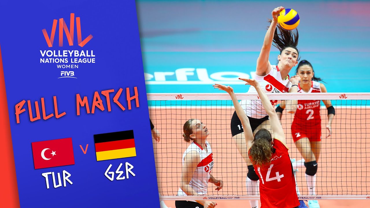 Turkey 🆚 Germany - Full Match | Women’s Volleyball Nations League 2019 background