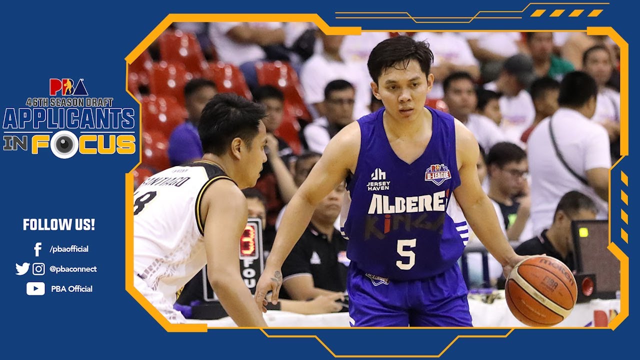 PBA Rookie Draft Applicants 2021: Jun Manzo background