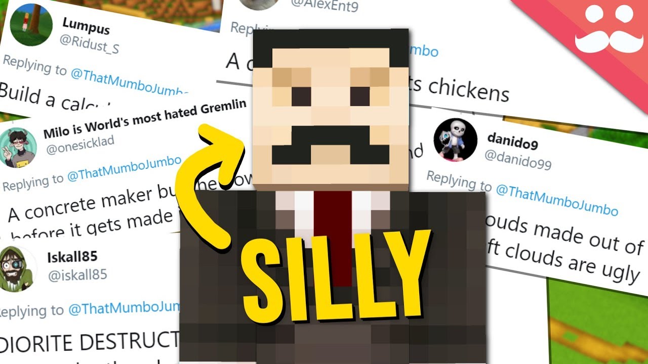 I BUILD Your SILLY REDSTONE IDEAS! #22 backdrop