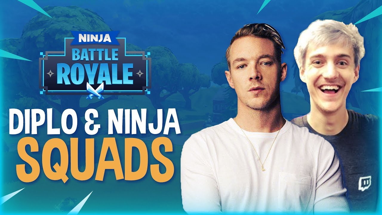 Diplo & Ninja Play Squads! - Fortnite Battle Royale Gameplay