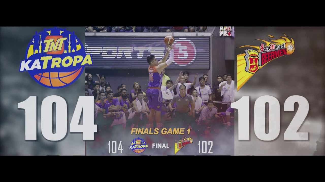 PBA Commissioner's Cup 2017 Finals - Game 1 Highlights background