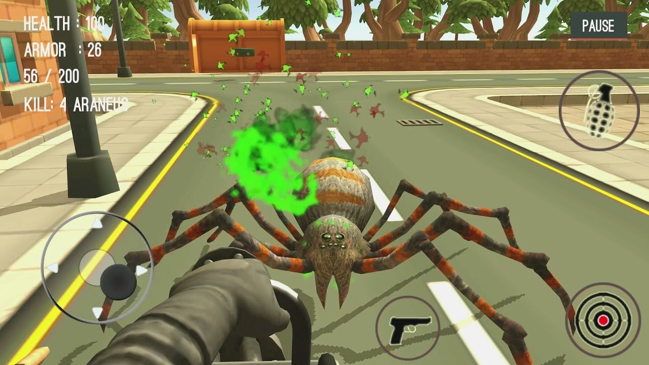 Spider Hunter Amazing City 3D Android Gameplay #2 backdrop