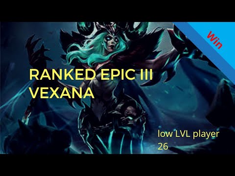 Ranked Epic III Vexana Mobile Legends: Bang Bang EPIC comeback