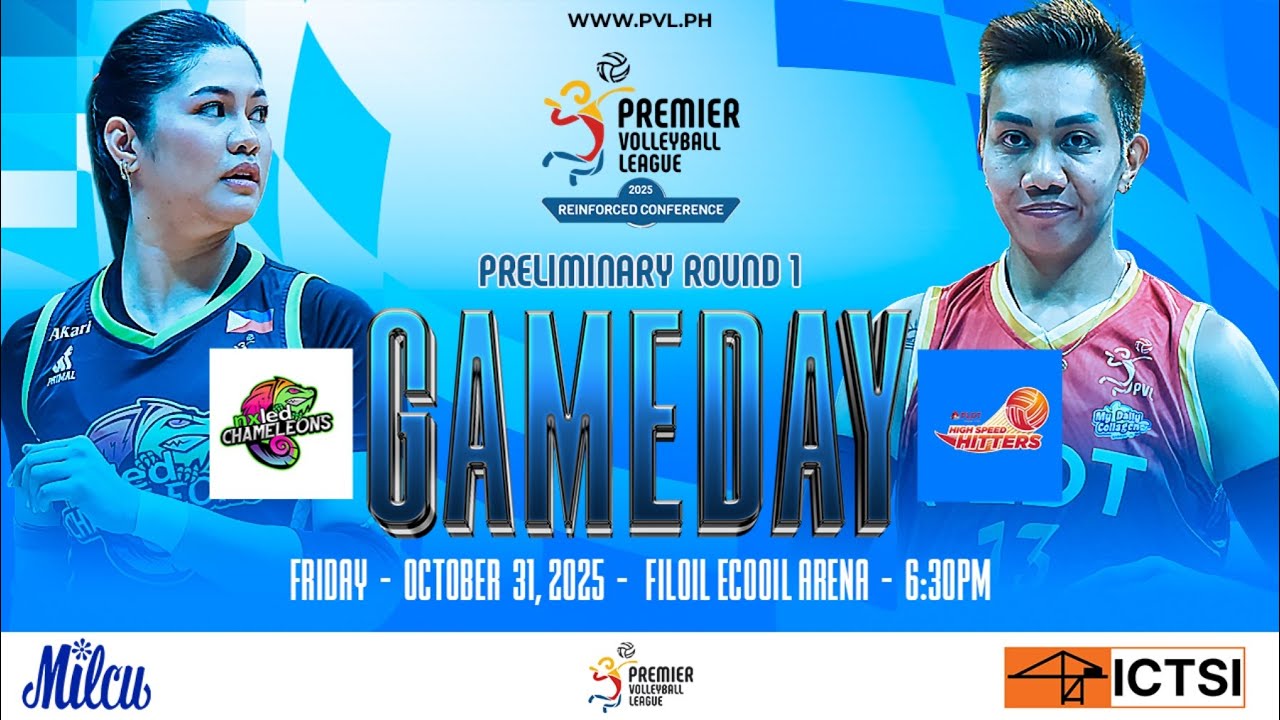 NXLED vs PLDT - Full Match | Preliminaries | 2025 PVL Reinforced Conference background