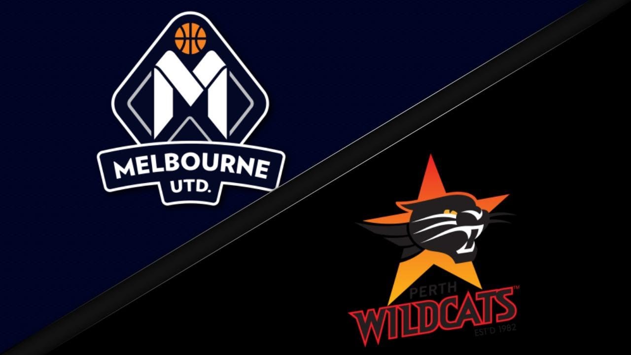 Melbourne United vs. Perth Wildcats - Game Highlights background