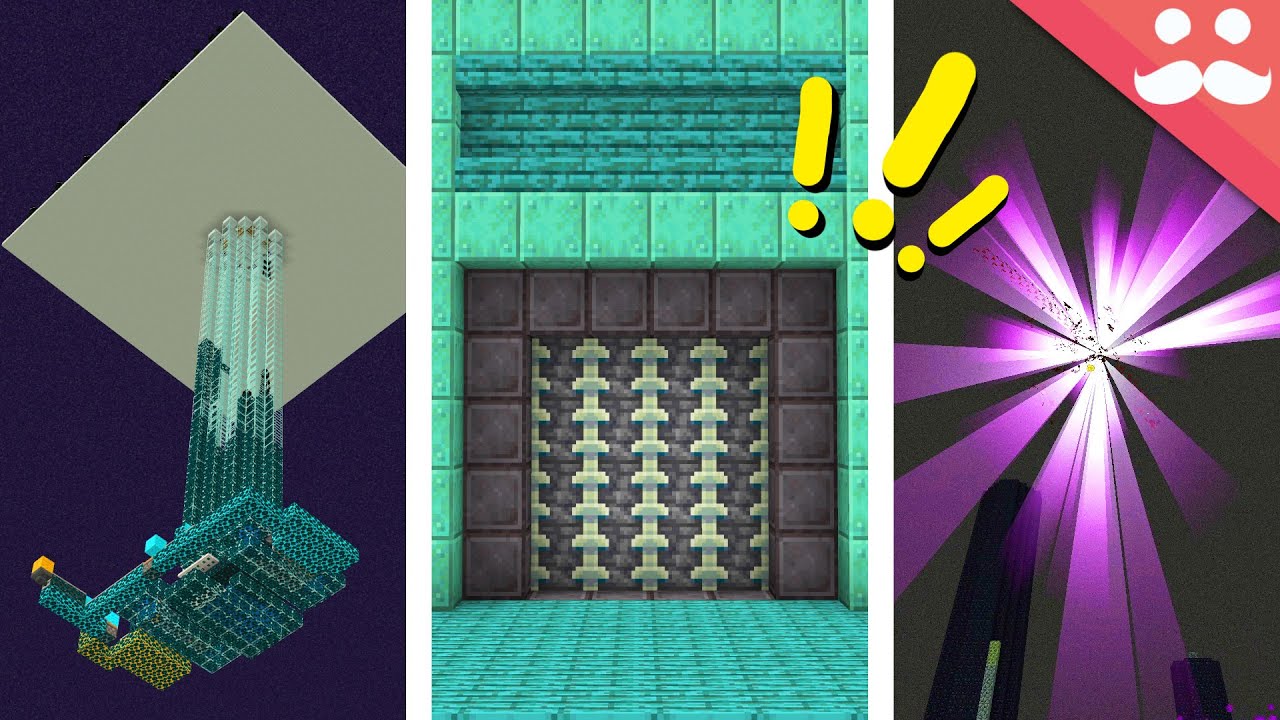 Playing with New Blocks in Minecraft 1.19: Deep Dark background