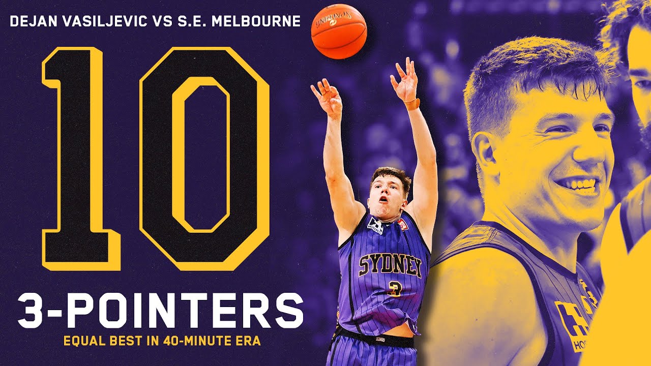 DJ Vasiljevic goes off for HISTORIC 42 points, 10 3's