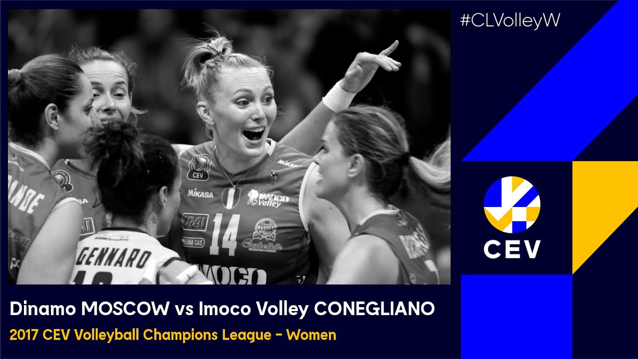 Dinamo MOSCOW vs Imoco Volley CONEGLIANO FULL MATCH - 2017 #CLVolleyW background
