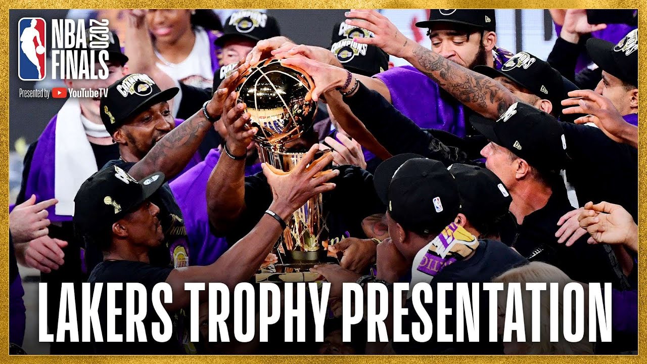 Los Angeles Lakers NBA Championship Celebration background
