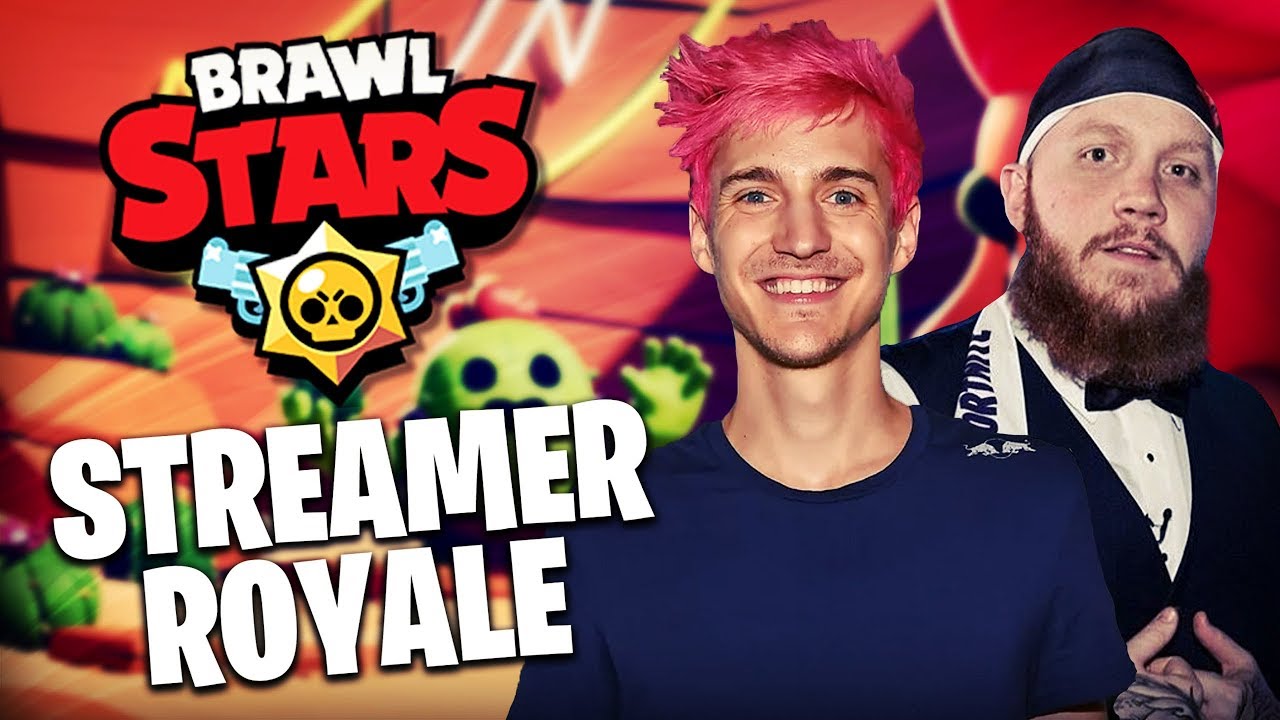 Ninja & Tim Take on Shroud, Dr Lupo, Dakotaz and More in BRAWL STARS! #Ad