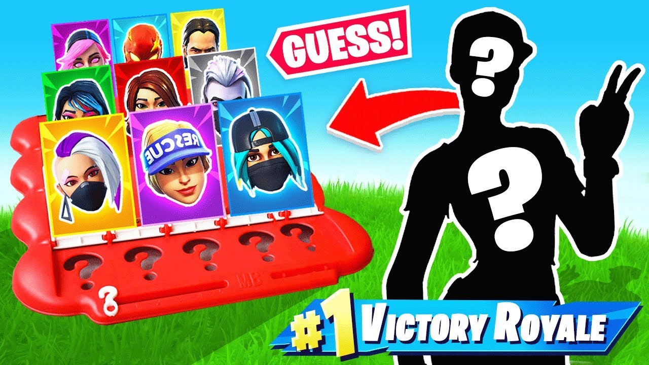 Can You GUESS WHO? (Fortnite) background