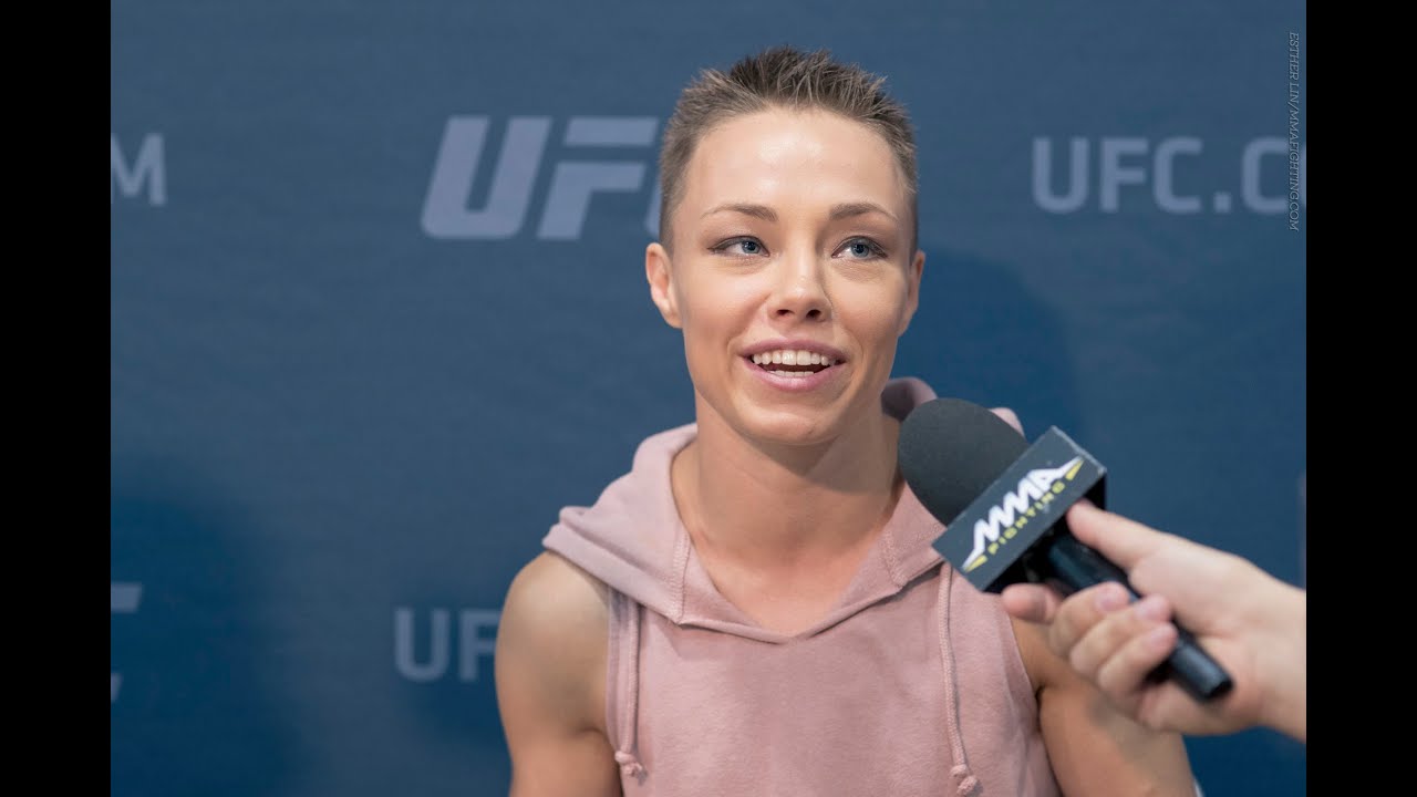 UFC 201: Rose Namajunas explains why Pat Barry won't be in her corner backdrop
