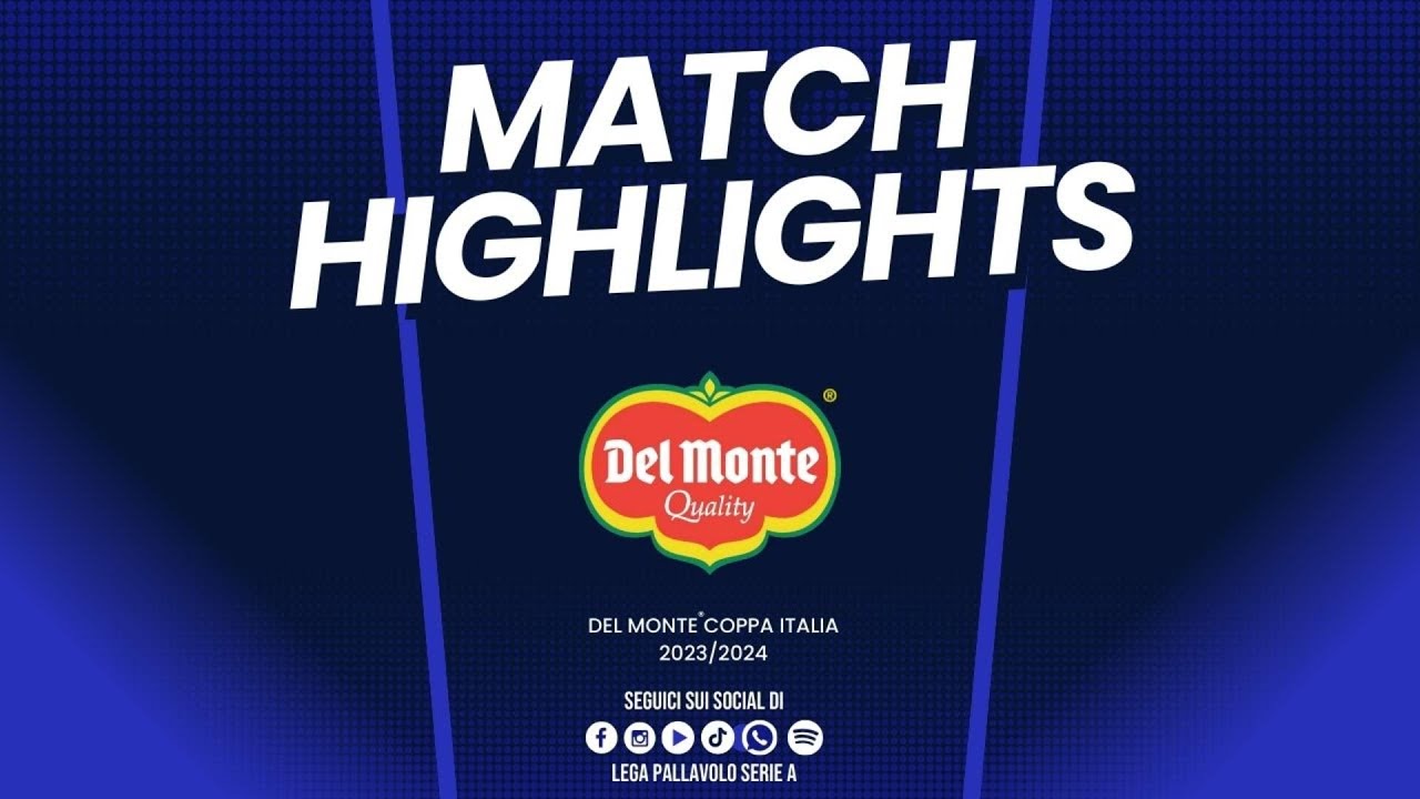 Itas Trentino vs. MINT Vero Volley Monza - VBW - SuperLega - Match Highlights
