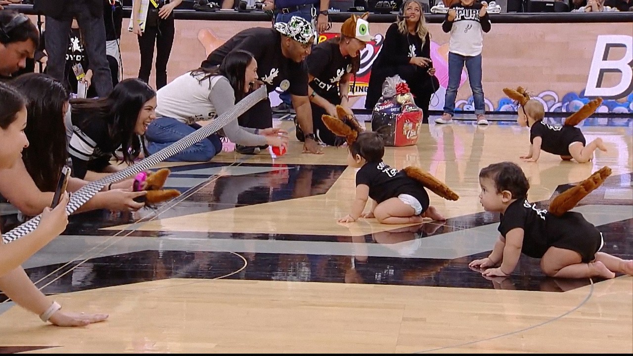 Who’s the Fastest Baby in the NBA? background