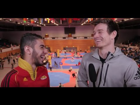 Athletes Reporting Episode 4 - Jaouad Achab & Aaron Cook background