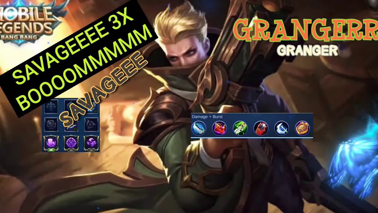 GRANGER SAVAGEE 3X | k/d/a 18/3/7 ||Mobile Legends Bang Bang || Rapturegaming