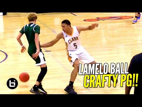 LaMelo Ball is CRAFTY With The Basketball!! FUTURE UCLA PG Has BIG Game! background