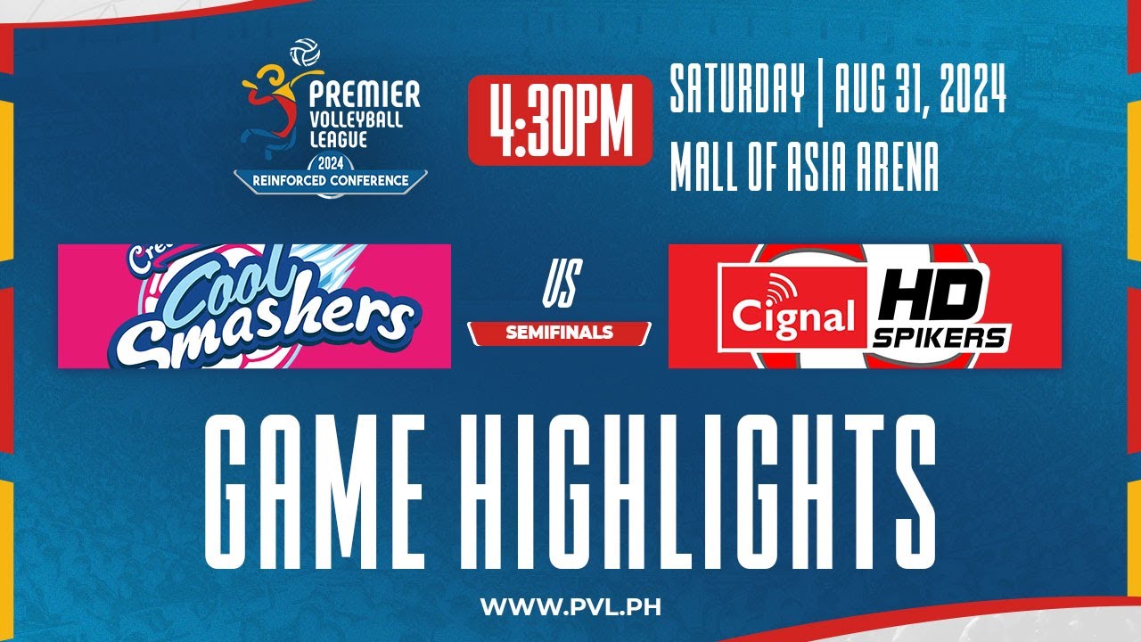 🍦CCS vs. 📡CHD - Highlights | Semifinals | 2024 PVL Reinforced Conference background
