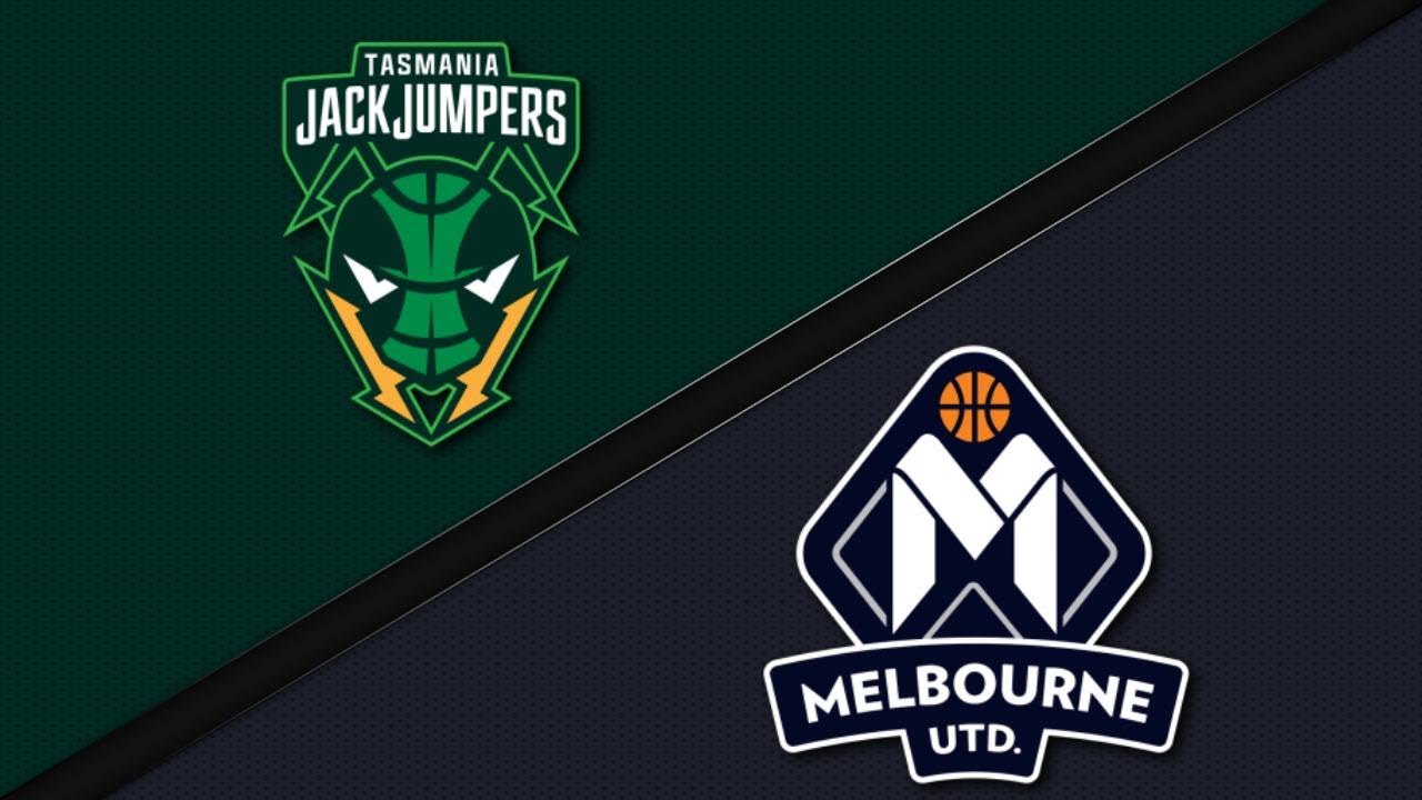 Tasmania JackJumpers vs. Melbourne United - Game Highlights background