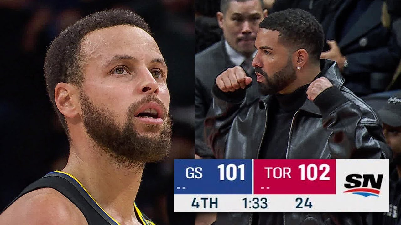 Final 3:12 WILD ENDING Warriors at Raptors | January 13, 2025 background