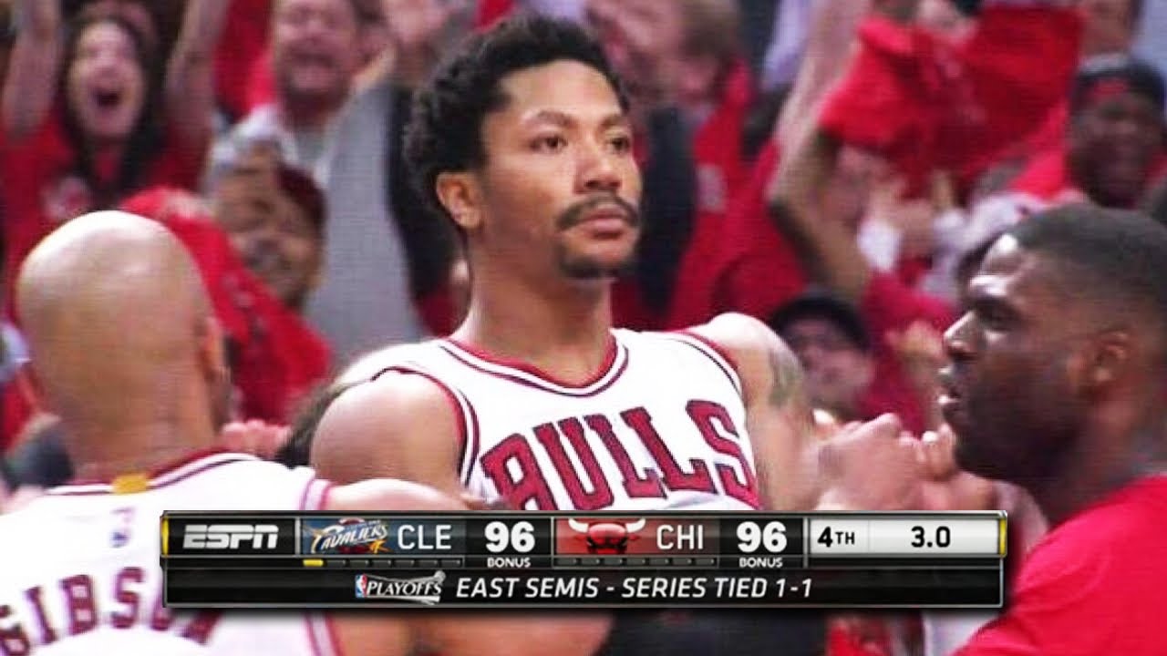 When Derrick Rose Shocked The Cavaliers 😱 | May 8th, 2015 background
