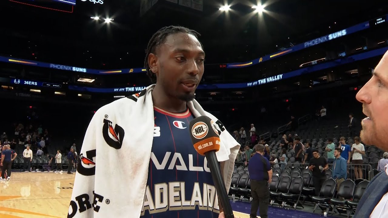 Adelaide 36ers Speak After Win vs Phoenix Suns (NBLxNBA, 2022)