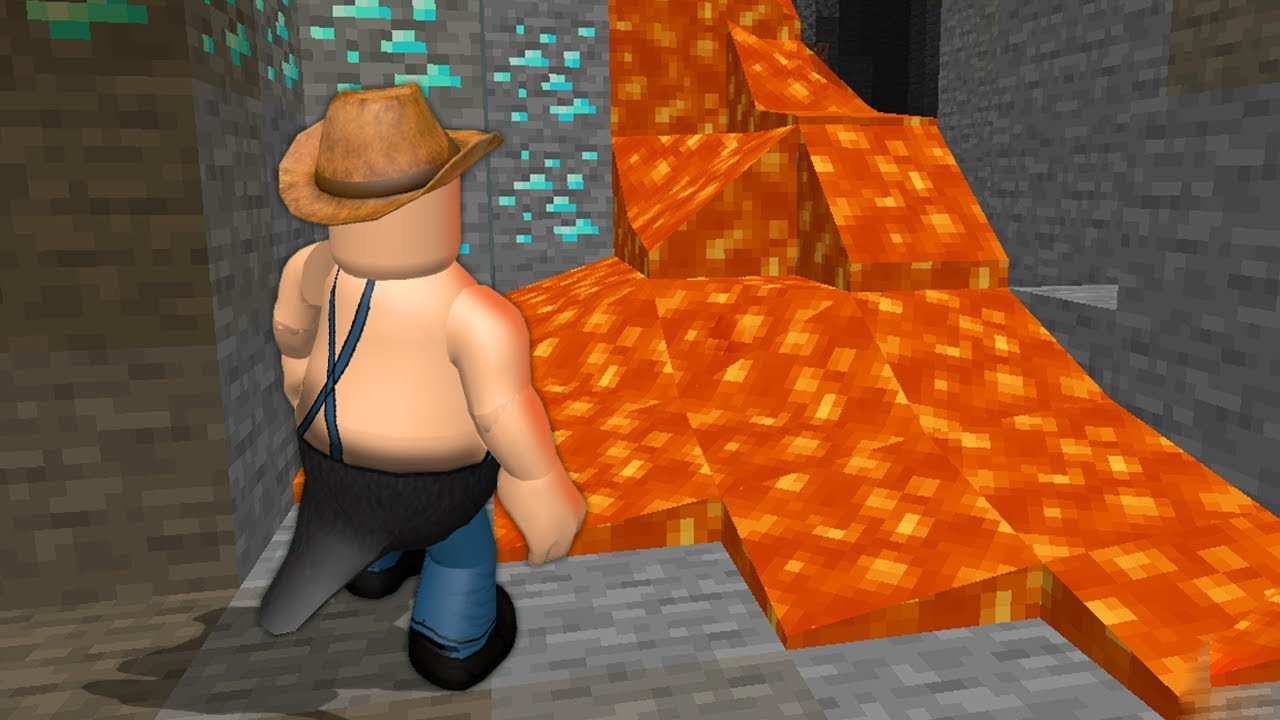 Realistic MINECRAFT REMAKE on ROBLOX background