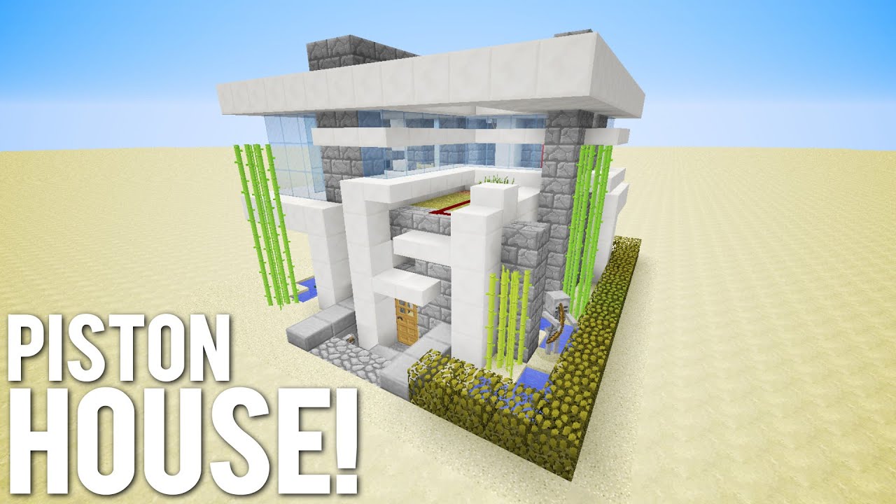 Minecraft: 15x15 Piston House background