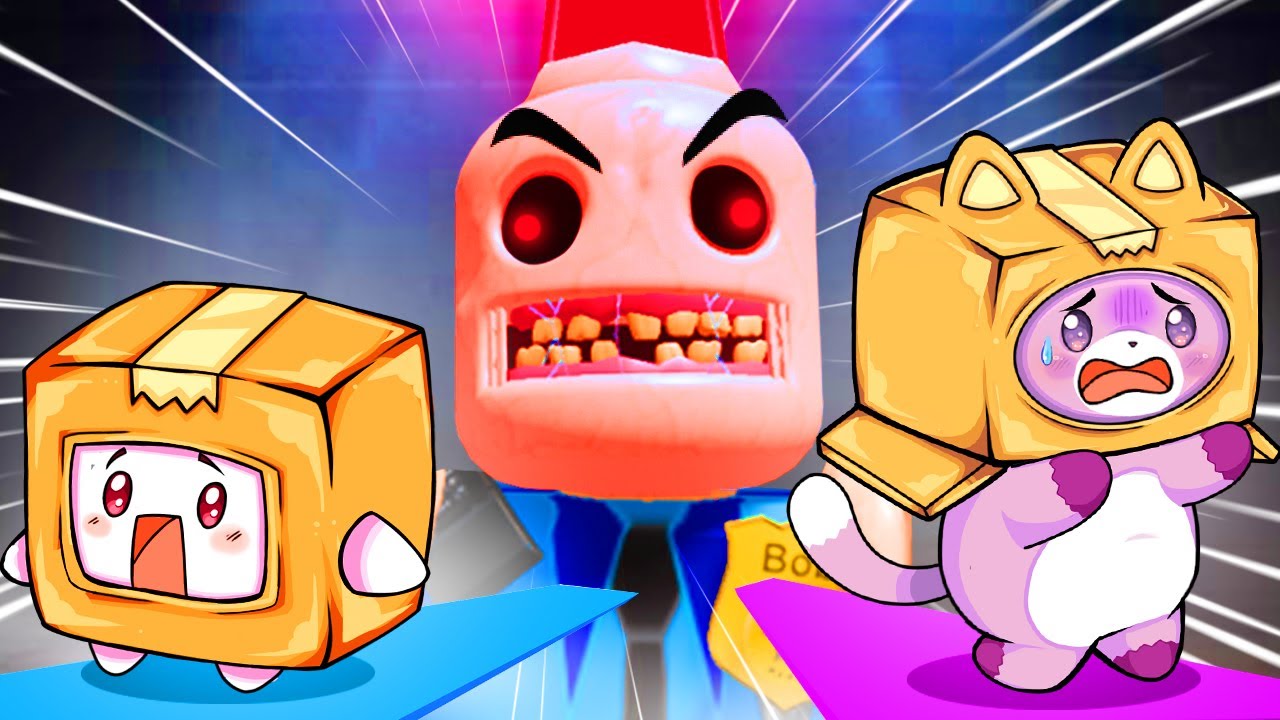 Can FOXY & BOXY Escape SIREN COP'S PRISON In ROBLOX?! (INSANE OBBY!) background