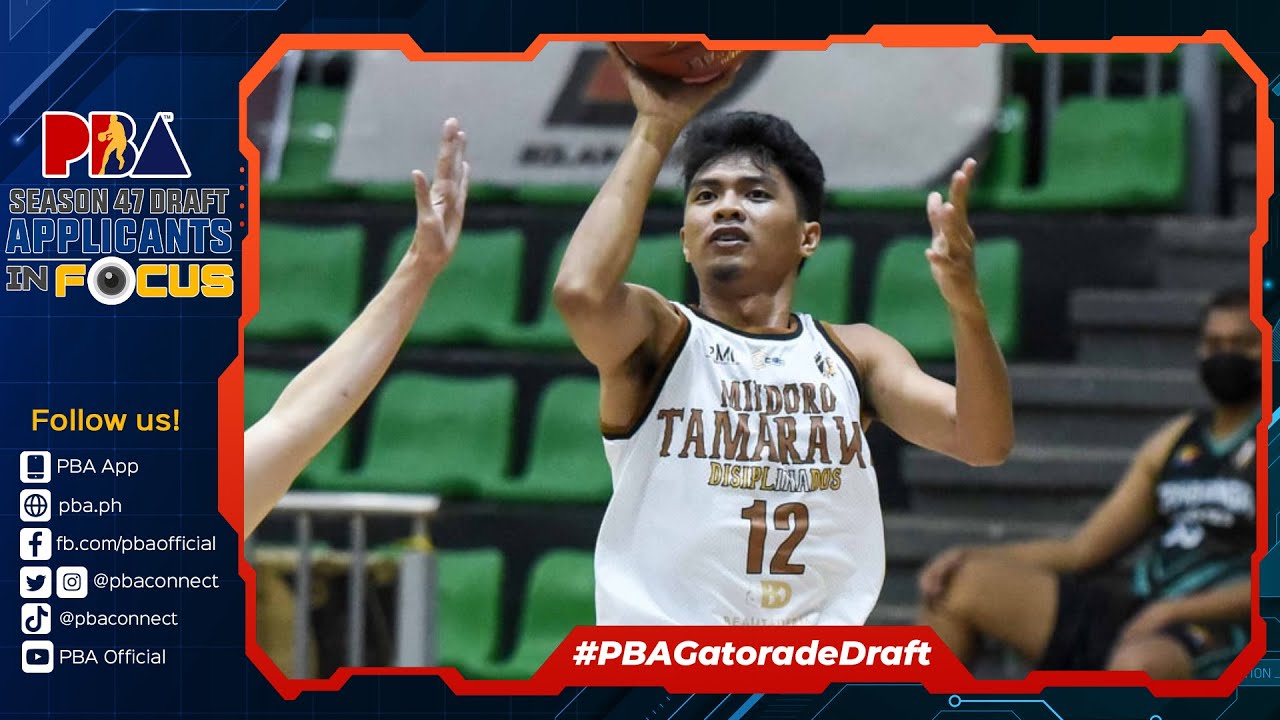#PBARookieDraft Applicants 2022: Jerrick Caspe background