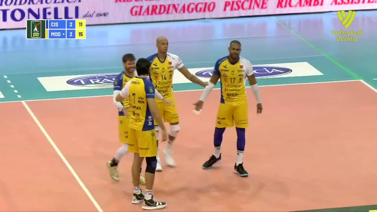 Top Volley Cisterna vs. Leo Shoes PerkinElmer Modena - FIVB - Super Liga - Match Highlights
