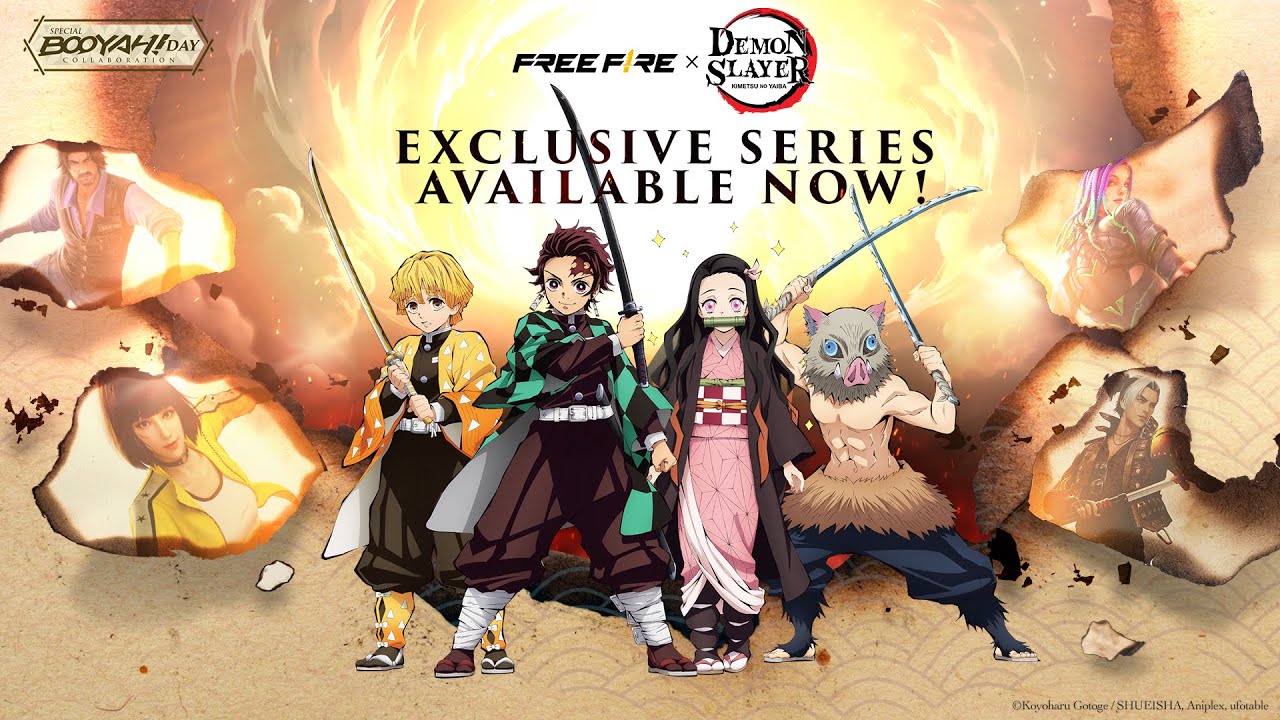 “Free Fire x Demon Slayer: Kimetsu no Yaiba” Live Now | Free Fire Official