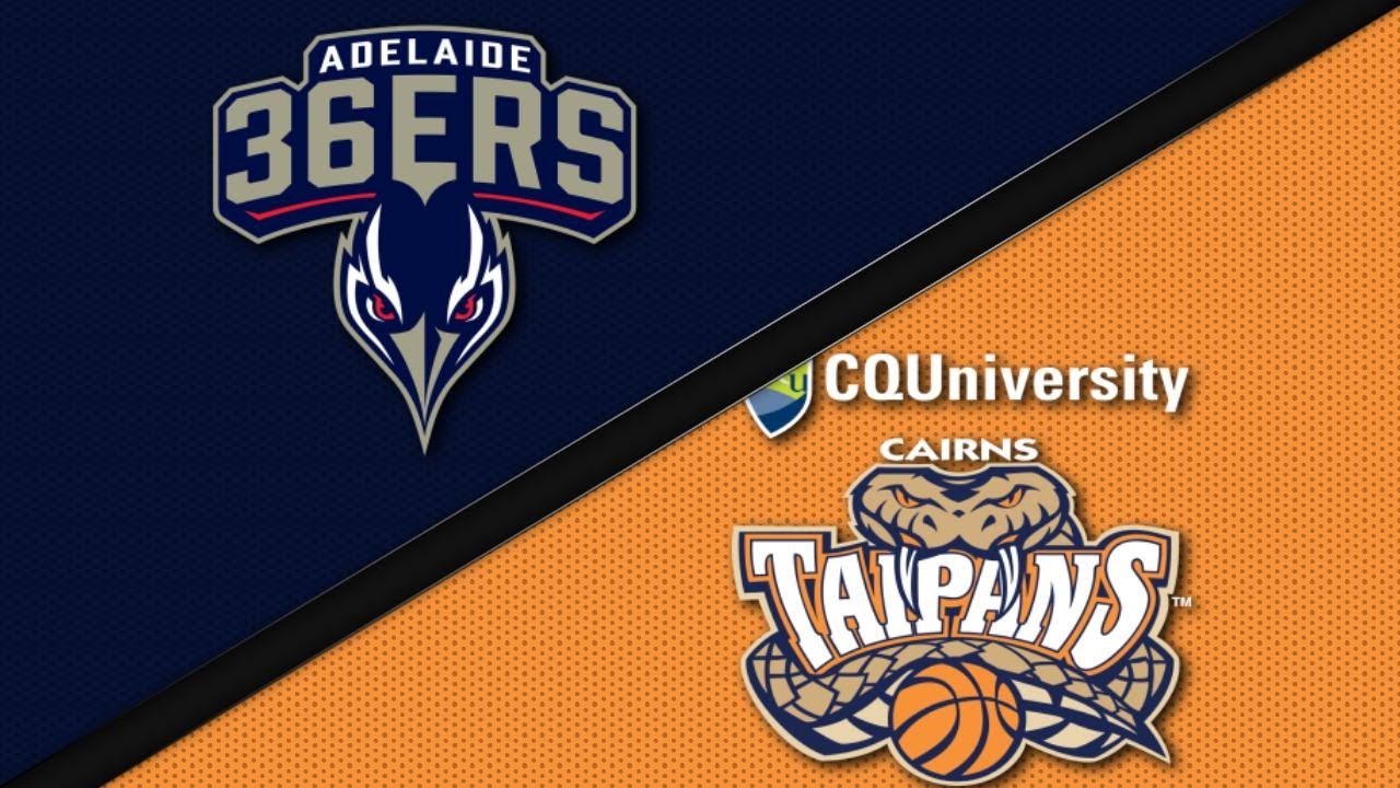 Adelaide 36ers vs. Cairns Taipans - Game Highlights background