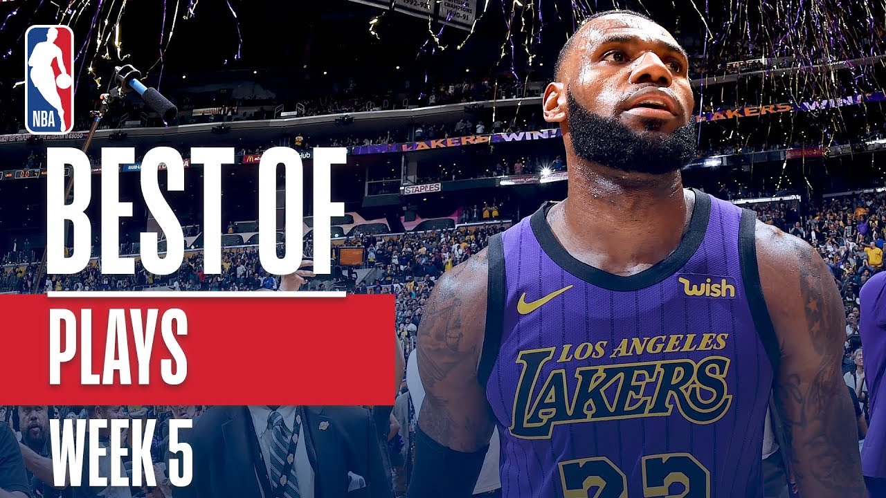 NBA's Best Plays | Week 5