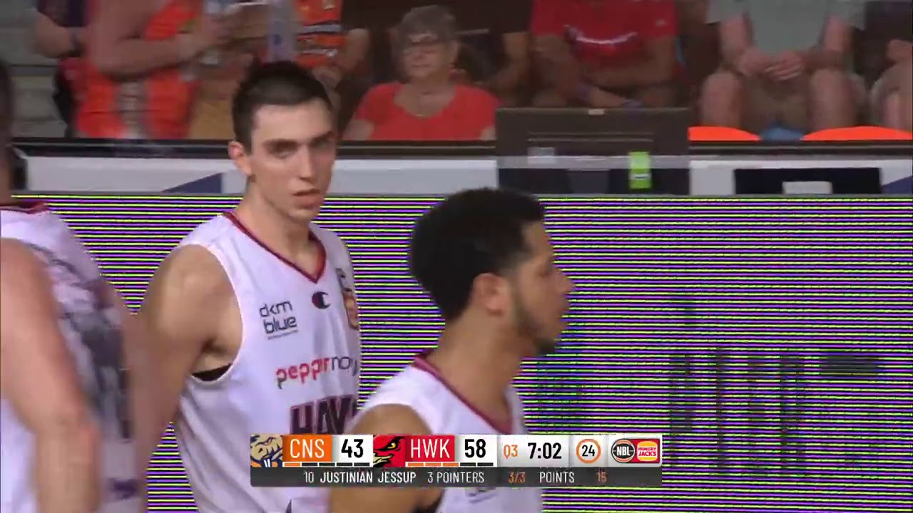 Justinian Jessup with 24 Points vs. Cairns Taipans