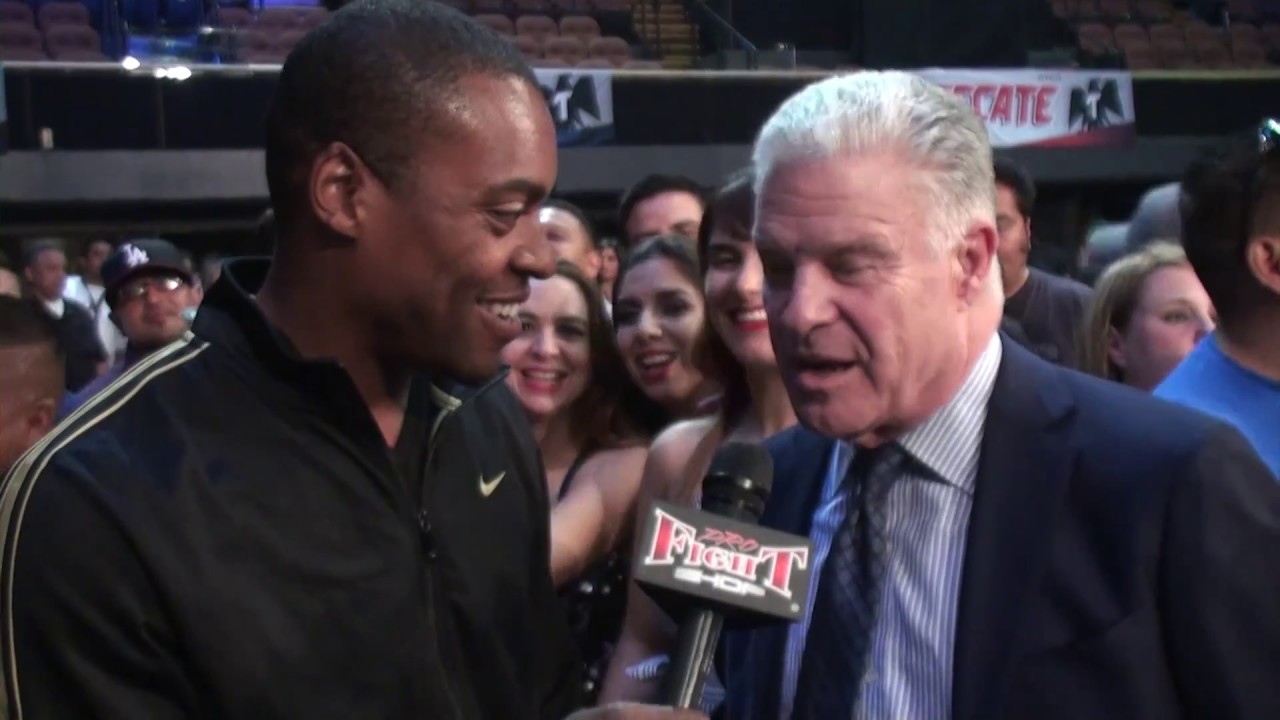 Exclusive JIM LAMPLEY REACTION Mayweather vs McGregor press tour & fight background