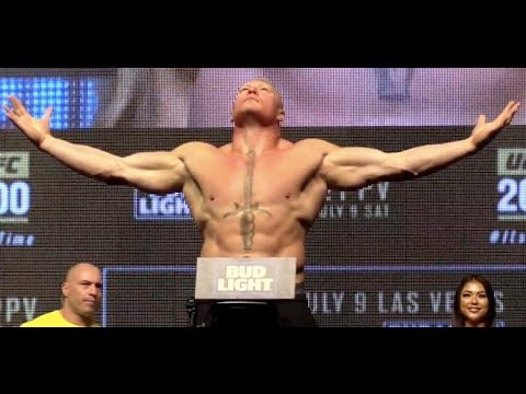 UFC 200 Weigh-In: Brock Lesnar vs. Mark Hunt